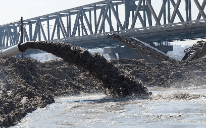 泥沙清洗消泡劑應用圖 泥沙清洗消泡劑應用圖