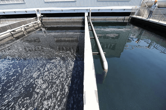 使用水處理消泡劑后效果圖