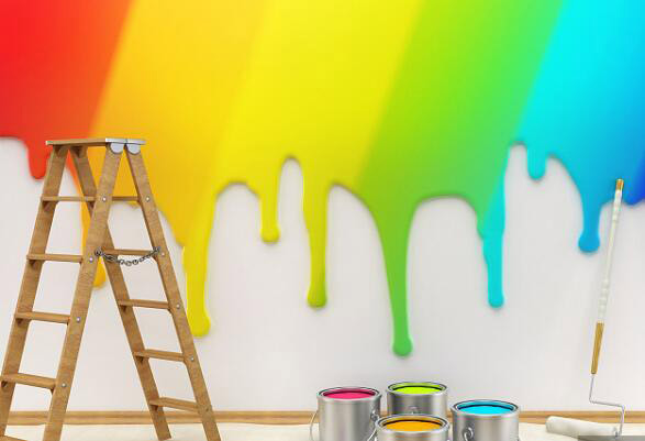 水性涂料消泡劑應用場所圖